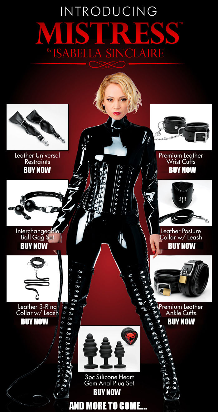 MISTRESS by Isabella Sinclaire – Signature Product Line Now Available – The  official site for Isabella Sinclaire
